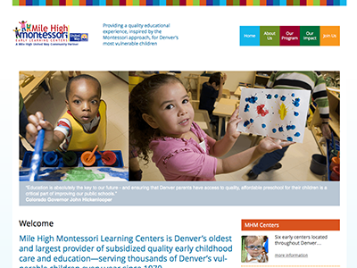 Montessori Desktop Ansicht