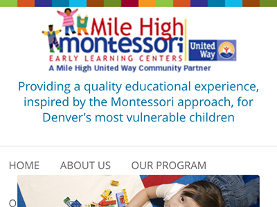 Montessori Smartphone Ansicht