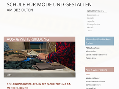 SMG Olten Tablet Ansicht